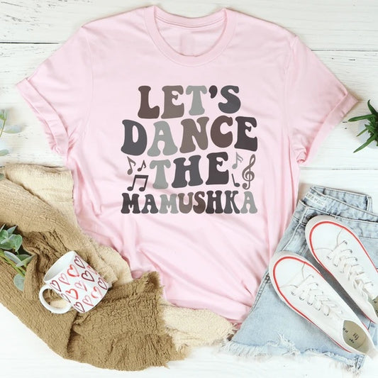 Let's Dance The Mamushka Women's Print Short Sleeve T-Shirt