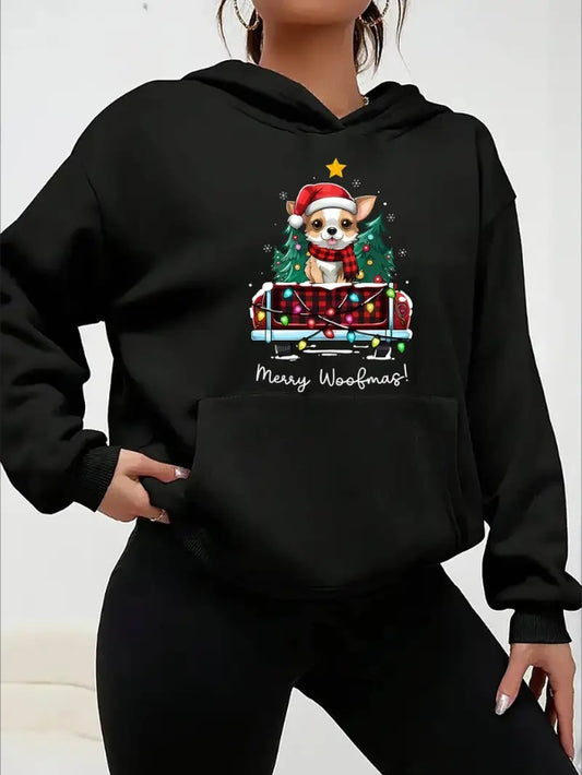 Chihuahua Christmas Women's Hoodie