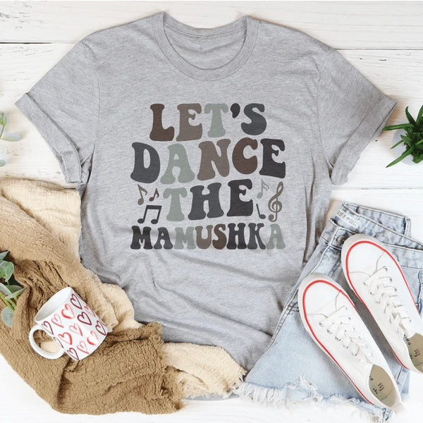 Let's Dance The Mamushka Women's Print Short Sleeve T-Shirt