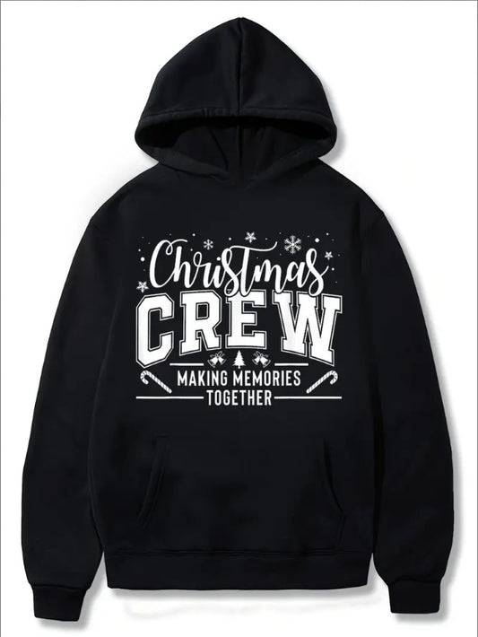 Christmas Crew Print Women's Hoodie