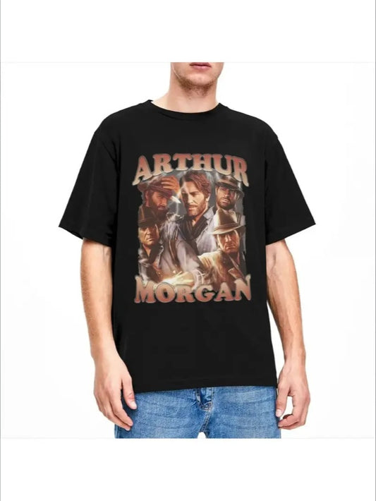 Arthur Morgan Men's Print Short Sleeve T-Shirt