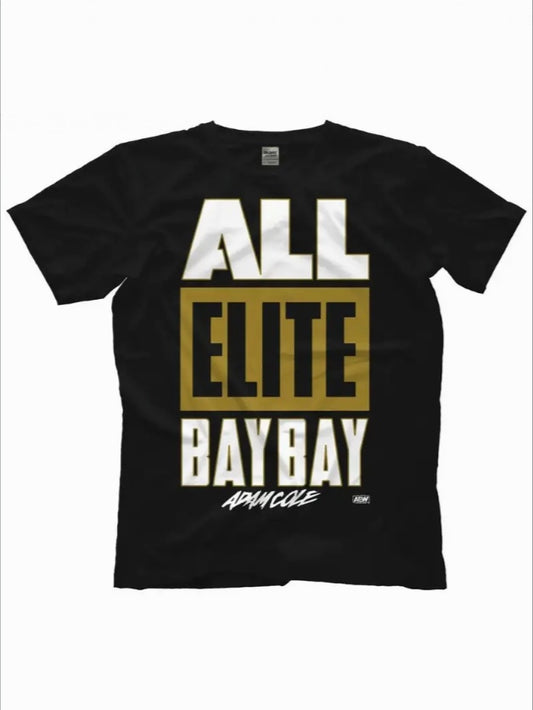 Adam Cole All Elite BAY BAY Men's Print Short Sleeve T-Shirt