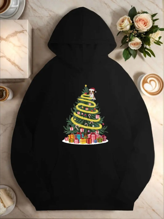 Christmas Tree Active Women's Hoodie